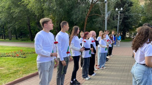 Парад студенчества Волгоградской области на 434-летие города Волгограда